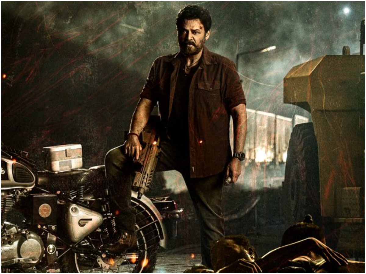 Saindhav Venky's Uncle Adurs as Psycho 'Saindhav' trailer packed