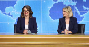 Tina Fey and Amy Poehler Revive ‘SNL’s’ ‘Weekend Update’ at Emmys and Reveal Elton John Is Now an EGOT Winner...