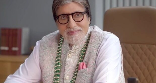 Amitabh Bachchan graces the opening of Kalyan Jewelers' 250th showroom in Ayodhya.