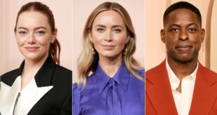 Emma Stone, Emily Blunt, Sterling K. Brown and More Oscar Nominees Reveal the Last Time They Cried Watching a Movie...