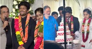 Comedian Sudhakar's son's wedding - close-up Brahmanandam, photos viral!...