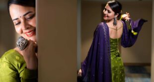Anasuya Bharadwaj: Rangammatta in Punjabi Dress- Tickling with giggles...