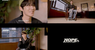 J-Hope says dance is what he cherishes most in life...